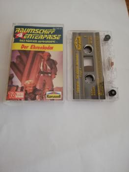 Raumschiff Enterprise Folge 4 Der Ehrenkodex Transparent mit Gelben Druck 841542-4 Karussell(Selten in der Auflage)